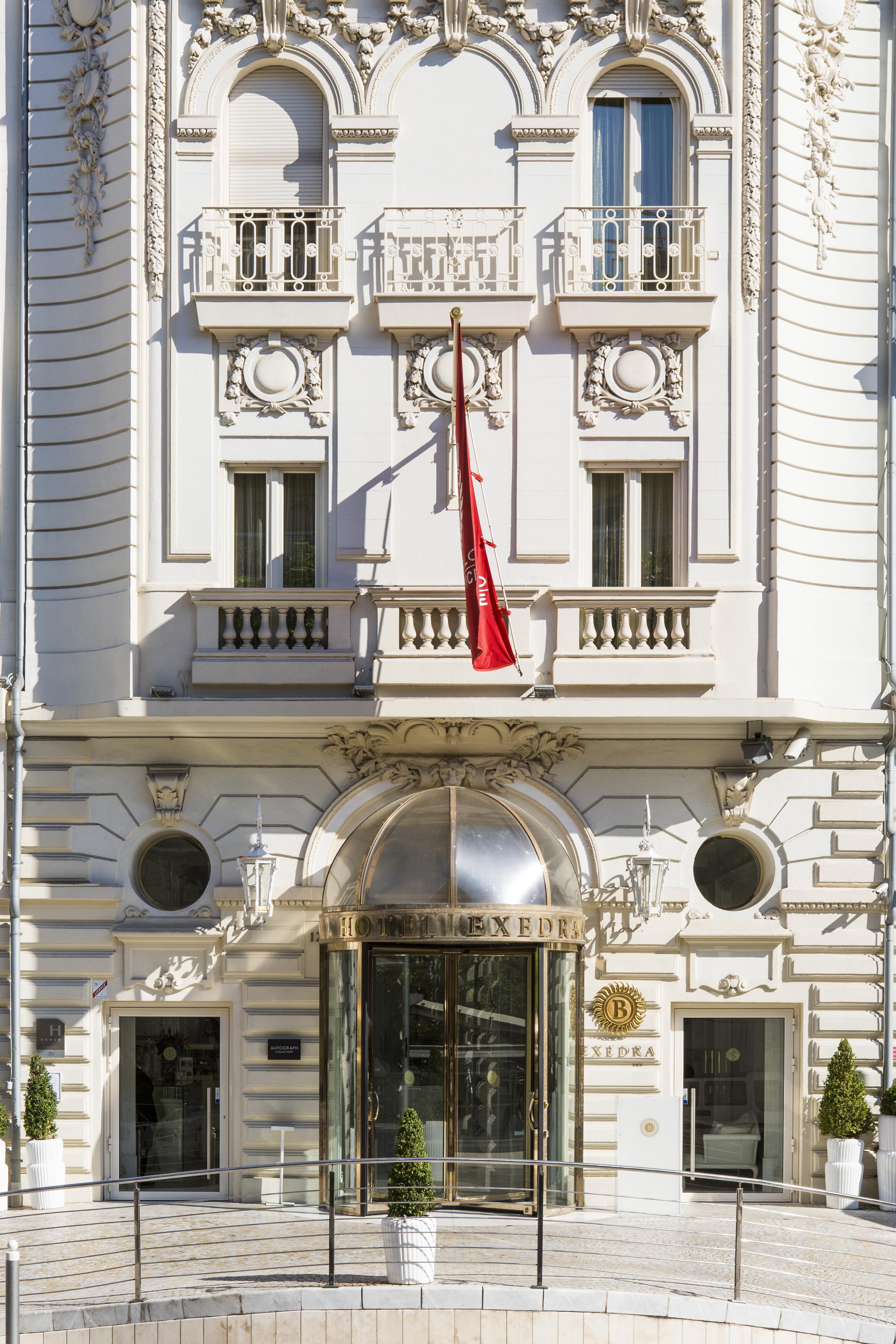 Boscolo Nice Hotel & Spa Zewnętrze zdjęcie The entrance of the hotel