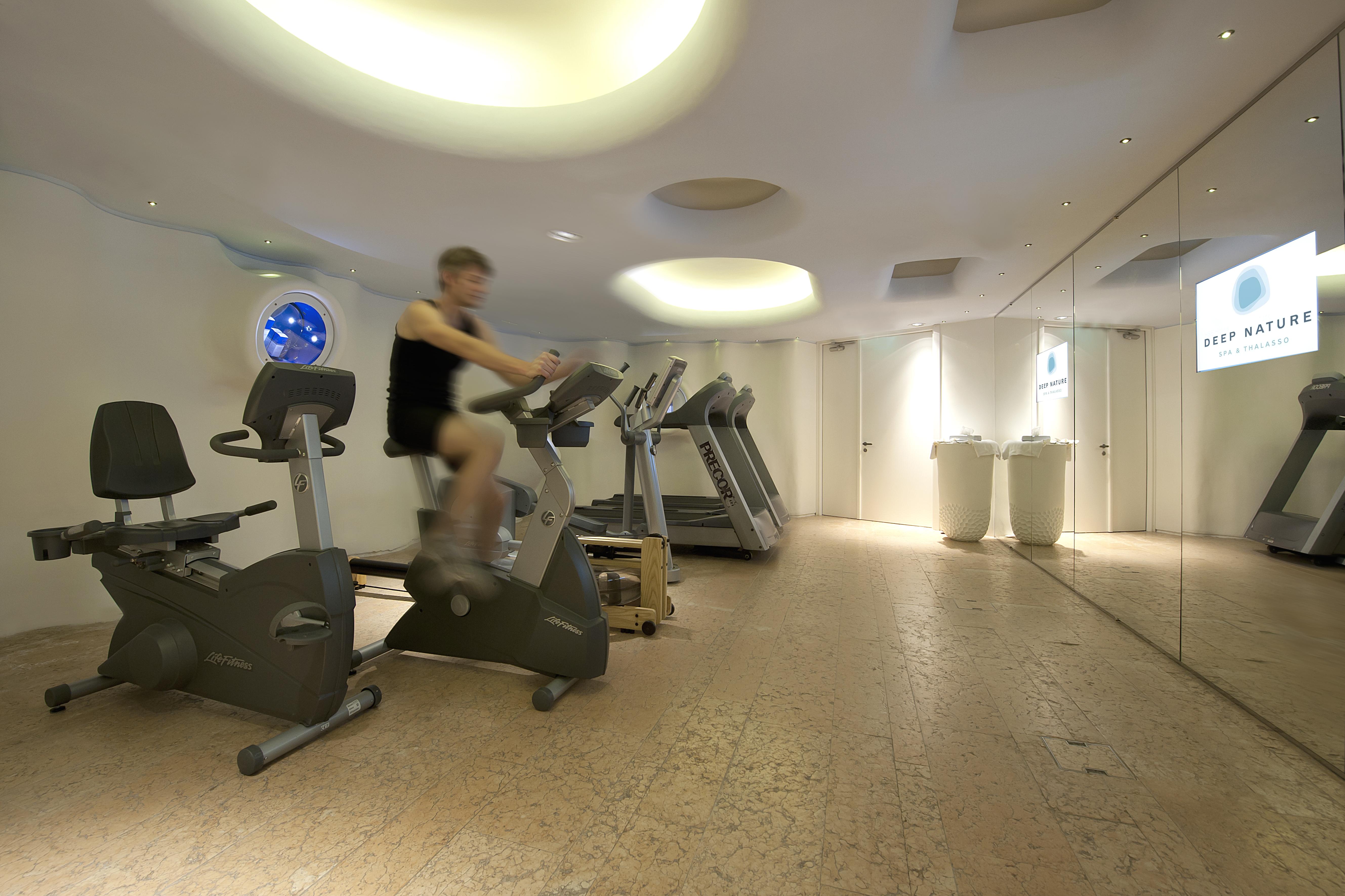 Boscolo Nice Hotel & Spa Zewnętrze zdjęcie The gym at the hotel