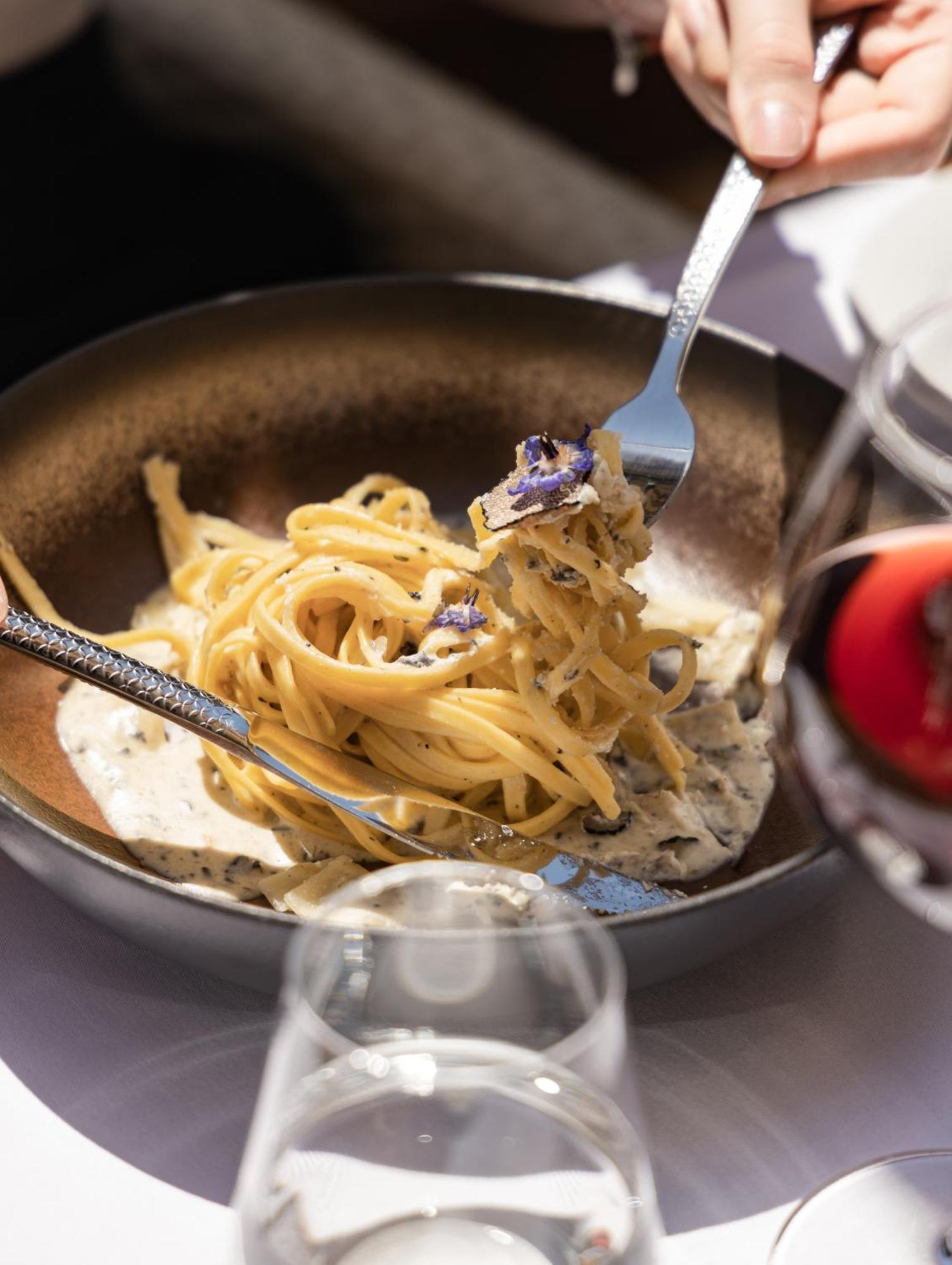 Boscolo Nice Hotel & Spa Zewnętrze zdjęcie Tagliolini with black truffle
