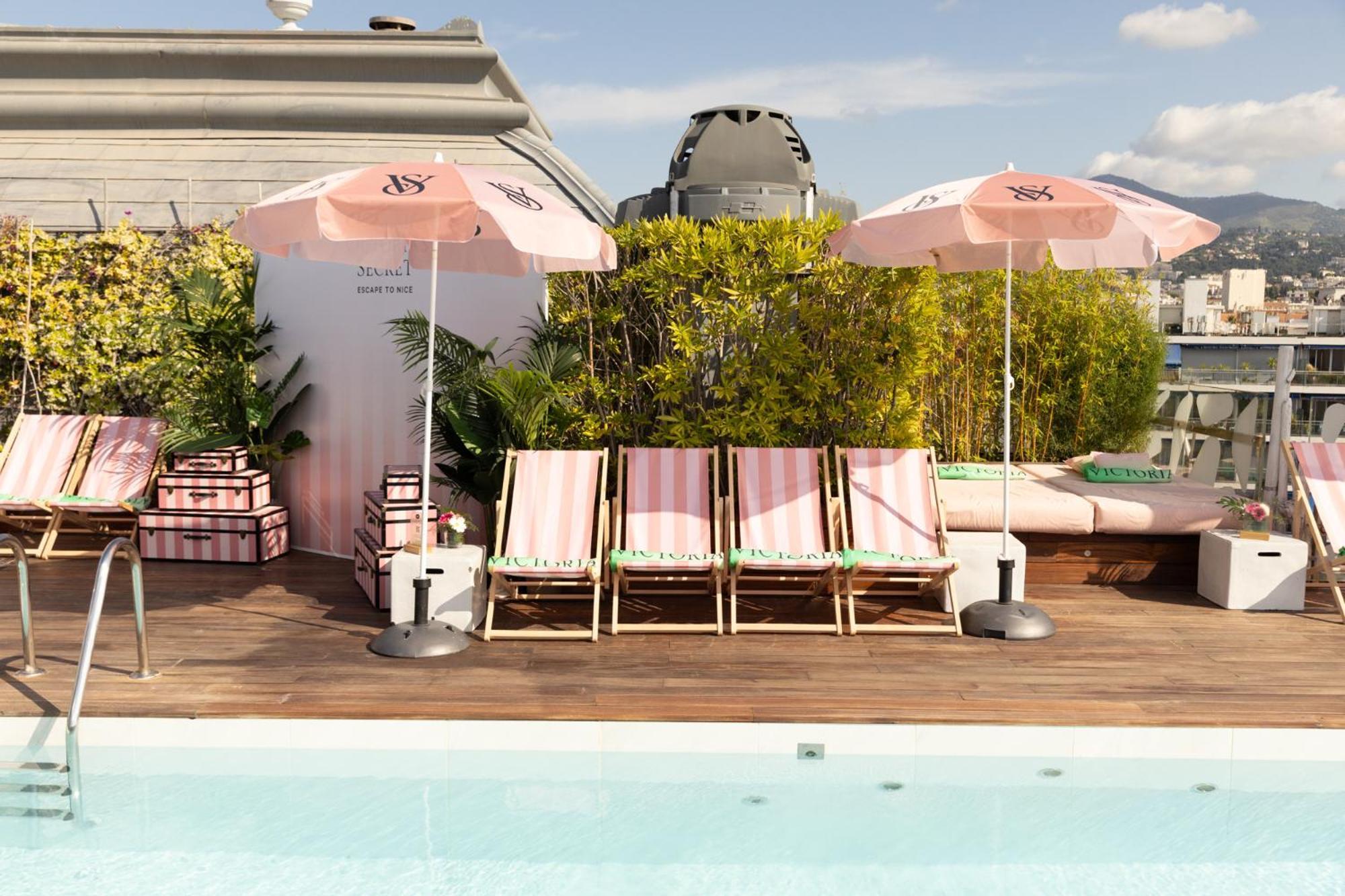 Boscolo Nice Hotel & Spa Zewnętrze zdjęcie The rooftop pool at the Hotel 57