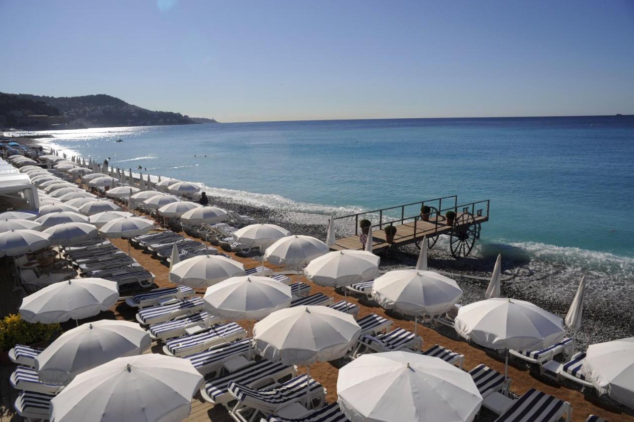 Boscolo Nice Hotel & Spa Zewnętrze zdjęcie The beach at Nice